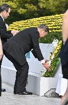 80th anniversary of U.S. atomic bombing of Hiroshima