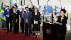 A-bomb exhibition in Brazil