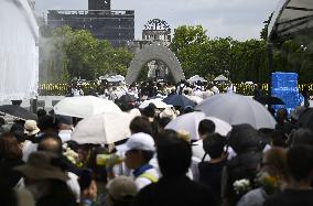 80th anniversary of U.S. atomic bomb attack on Hiroshima