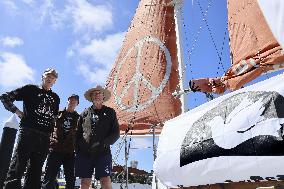 Historic anti-nuke vessel in San Francisco