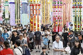 Tanabata festival in Sendai
