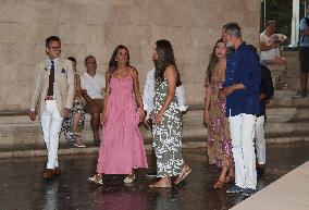Spanish Royals Attend Miro Exhibition - Spain