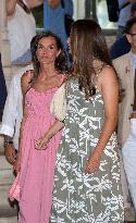 Spanish Royals Attend Miro Exhibition - Spain