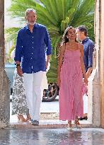 Spanish Royals Attend Miro Exhibition - Spain