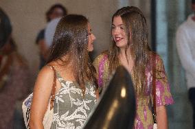 Spanish Royals Attend Miro Exhibition - Spain