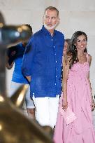 Spanish Royals Attend Miro Exhibition - Spain