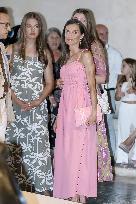 Spanish Royals Attend Miro Exhibition - Spain