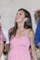 Spanish Royals Attend Miro Exhibition - Spain