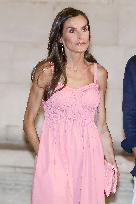 Spanish Royals Attend Miro Exhibition - Spain