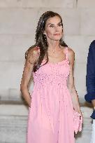 Spanish Royals Attend Miro Exhibition - Spain