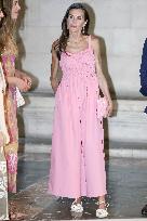 Spanish Royals Attend Miro Exhibition - Spain