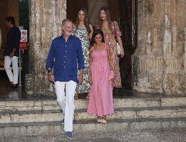 Spanish Royals Attend Miro Exhibition - Spain