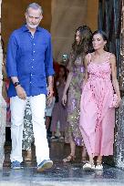 Spanish Royals Attend Miro Exhibition - Spain