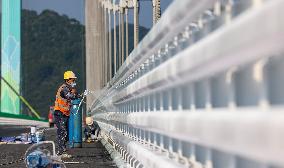 World Highest Bridge Construction