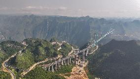 World Highest Bridge Construction