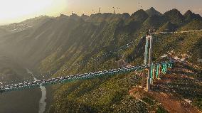 World Highest Bridge Construction