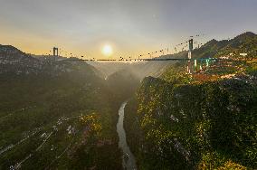 World Highest Bridge Construction