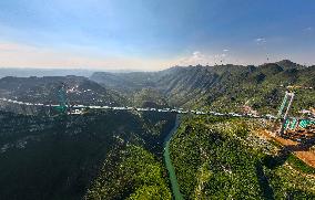 World Highest Bridge Construction