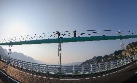 World Highest Bridge Construction