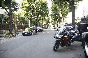 Protest for 'Free Palestine' at Egyptian Consulate - Milan