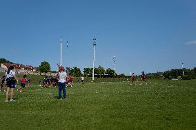 Training of the Women French Rugby team - Marcoussis