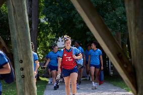 Training of the Women French Rugby team - Marcoussis
