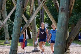 Training of the Women French Rugby team - Marcoussis