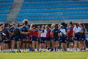 Training of the Women French Rugby team - Marcoussis