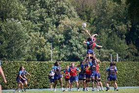 Training of the Women French Rugby team - Marcoussis