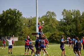 Training of the Women French Rugby team - Marcoussis