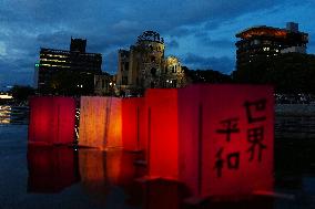 Hiroshima Ahead Bombing 80th Anniversary - Japan