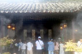Lingering Garden Cooling Spray System