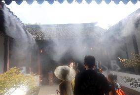 Lingering Garden Cooling Spray System