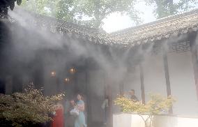Lingering Garden Cooling Spray System