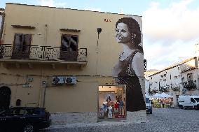 Honoring Claudia Cardinale - Mural Tribute to Il Giorno della Civetta
