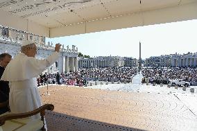 Pope Leo XIV Leads The General Audience - Vatican