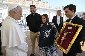 Pope Leo XIV Leads The General Audience - Vatican