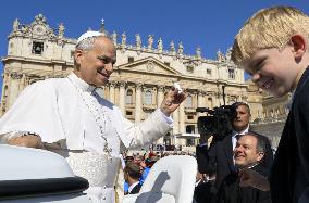 Pope Leo XIV Leads The General Audience - Vatican