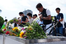 Hiroshima Ahead Bombing 80th Anniversary - Japan