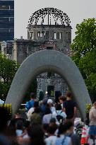 Hiroshima Ahead Bombing 80th Anniversary - Japan