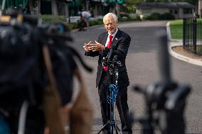 Peter Navarro Speaks at the White House in Washington, DC