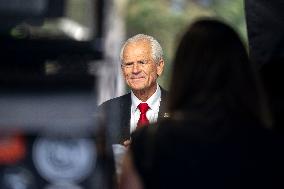 Peter Navarro Speaks at the White House in Washington, DC