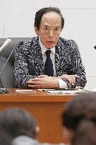 Bank of Japan Governor Press Conference