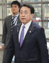 Japan tariff negotiator arrives in U.S.