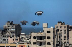Gaza City Aid Efforts - Gaza
