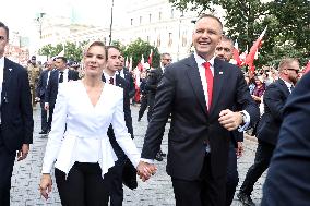 Ceremony of Swearing-In of Polish President Karol Nawrocki - Warsaw