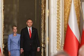 Ceremony of Swearing-In of Polish President Karol Nawrocki - Warsaw