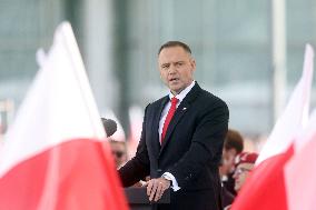 Ceremony of Swearing-In of Polish President Karol Nawrocki - Warsaw
