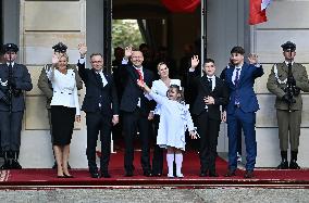 Ceremony of Swearing-In of Polish President Karol Nawrocki - Warsaw