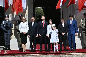 Ceremony of Swearing-In of Polish President Karol Nawrocki - Warsaw